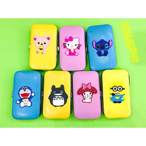 Bộ Dụng Cụ Làm Móng Tay 6 Món Hình Thú Dễ Thương, Gấp Gọn Bỏ Túi - Chăm Sóc Cá Nhân Tiện Lợi Từ Việt Nam