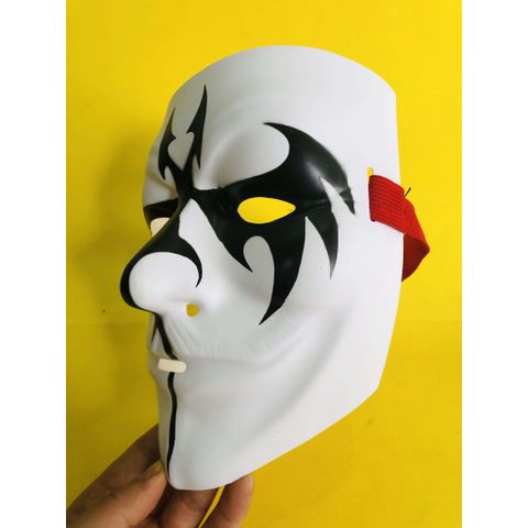 Mặt Nạ Hacker Anonymous Sát Thủ - Phụ Kiện Thời Trang Độc Đáo, Chất Liệu Nhựa Cao Cấp, Kích Thước 19.5 x 18cm
