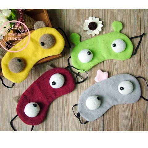 Bịt Mắt Ngủ Kute Mới - Mẫu Mắt Trố Mềm Mại Giúp Ngủ Ngon Trọng Thể Thao Phụ Kiện Thời Trang