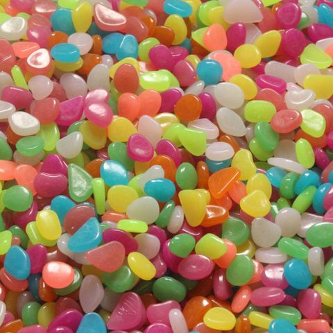 Set 50 Đá Dạ Quang Nhiều Màu Phát Sáng Cho Bể Cá Cảnh - Trang Trí Độc Đáo, Đèn Ngủ Phát Sáng Trong Đêm