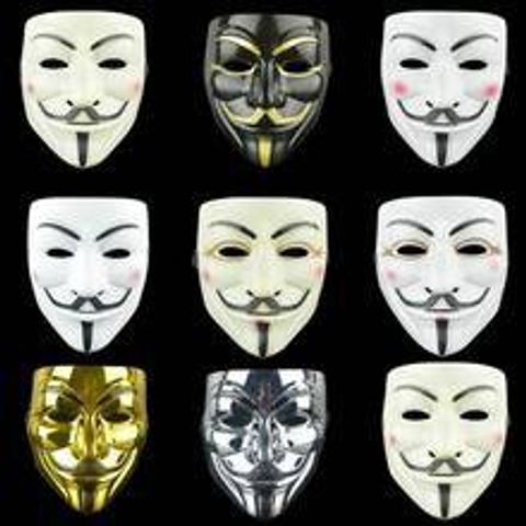 Mặt Nạ Hacker Vàng Bạc Cao Cấp - Phụ Kiện Thời Trang Độc Đáo và Sang Trọng - Giao Hàng Miễn Phí Từ 20K