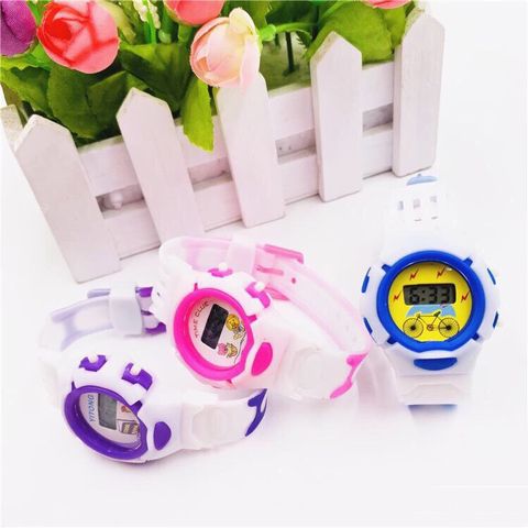 Đồng Hồ Điện Tử Trẻ Em TIME CLUE Sport Hoạt Hình Ngộ Nghĩnh - Chất Liệu Nhựa, Mặt 32mm, Bảo Hành 6 Tháng