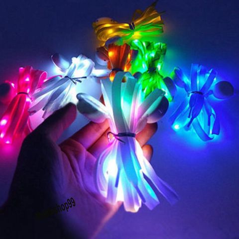 Dây Giày Phát Sáng LED Chống Nước 1m2 - Dành Cho Nam Nữ, 4 Chế Độ Chiếu Sáng, Phụ Kiện Thời Trang Party Night, Hòa Nhạc, Halloween