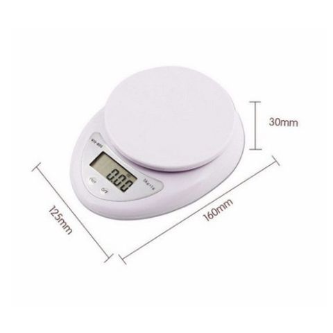 Cân Điện Tử Tiểu Ly 5kg Chính Xác - Cân Bánh, Đo Lường Tiện Lợi Cho Nhà Bếp, Trừ Bì Dễ Dàng
