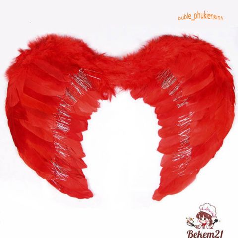 Cánh Thiên Thần Trắng Bằng Lông Vũ - Đạo Cụ Chụp Ảnh Xinh Xắn Dành Cho Trẻ Sơ Sinh, Quà Tặng Bé Trai Bé Gái