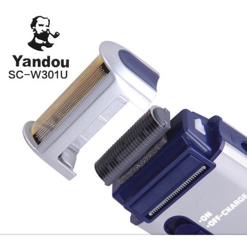 Máy Cạo Râu Yandou SC W301U - Nhỏ Gọn, Siêu Bền, Chính Hãng, Bảo Hành 36 Tháng - Phụ Kiện Chăm Sóc Nam Giovani