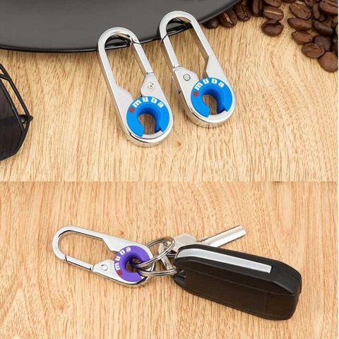 Móc Khóa Inox Cao Cấp OMUDA - Phụ Kiện Thời Trang Nam Sang Trọng, Chống Gỉ Sét, Hộp Quà Tặng Sang Trọng