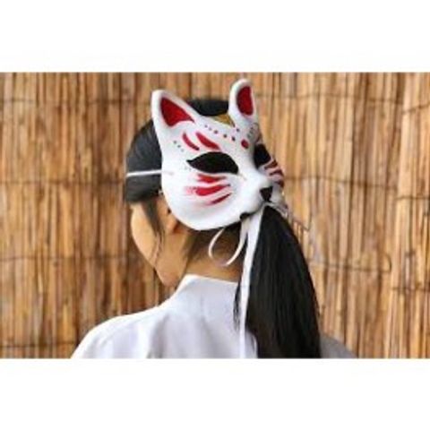 Mặt Nạ Cáo Trơn DIY - Phụ Kiện Trang Trí Hóa Trang Cosplay Halloween - Sáng Tạo Chiếc Mặt Nạ Của Bạn