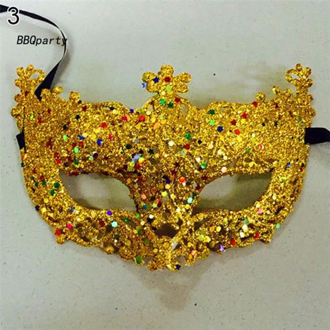 Mặt nạ hóa trang sang trọng cho nữ - Phụ kiện tiệc Halloween, lễ hội, masquerade, chất lượng cao, thiết kế lấp lánh