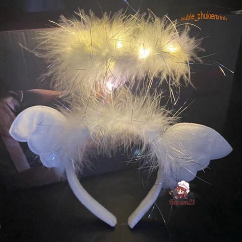 Cánh Thiên Thần Hóa Trang Halloween Cổ Tích - Lông Vũ Trắng Đẹp Dành Cho Người Lớn, Hoàn Hảo Cho Tiệc Tùng và Cosplay