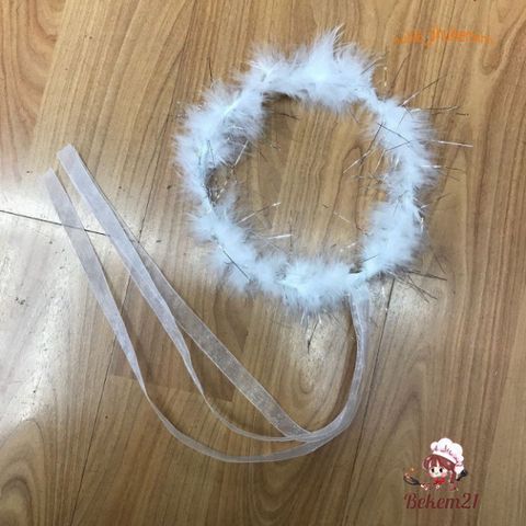 Cánh Thiên Thần Hóa Trang Halloween Cổ Tích - Lông Vũ Trắng Đẹp Dành Cho Người Lớn, Hoàn Hảo Cho Tiệc Tùng và Cosplay