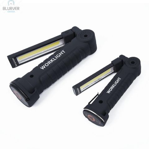 Đèn Pin LED COB Chống Thấm Nước IP65, Xoay 360° với Nam Châm và Móc Treo - Đèn Tiện Lợi cho Cắm Trại, Đi Bộ Đường Dài, Sửa Chữa