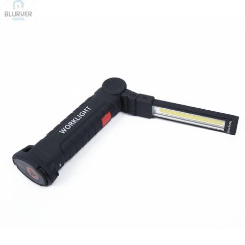 Đèn Pin LED COB Chống Thấm Nước IP65, Xoay 360° với Nam Châm và Móc Treo - Đèn Tiện Lợi cho Cắm Trại, Đi Bộ Đường Dài, Sửa Chữa