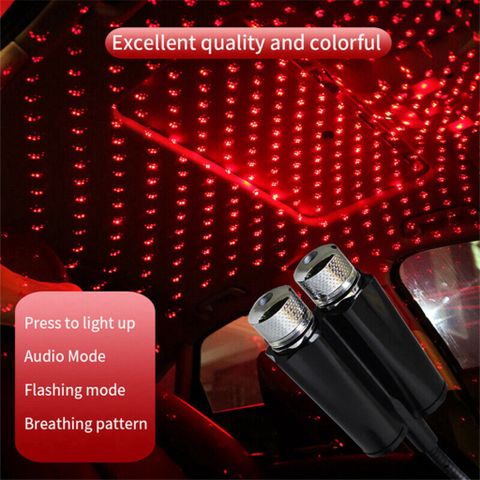 Đèn LED Bầu Trời Sao Trang Trí Trần Xe Hơi - Đèn Tạo Hiệu Ứng Không Gian USB Ấm Áp, Dễ Dàng Cài Đặt