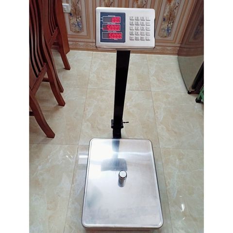 Cân Bàn Điện Tử 150kg/300kg Tính Tiền Inox - Cân Điện Tử Chất Lượng Cao Nhật Bản - Bảo Hành 2 Năm