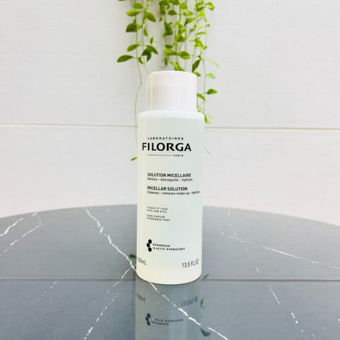 Nước Tẩy Trang Filorga Micellar Solution 400ml - Dưỡng Ẩm Chống Lão Hoá, Tẩy Trang Sạch Sâu Cho Da Nhạy Cảm, Giảm Viêm Mụn