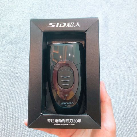Máy Cạo Râu SID-S200 Thông Minh - Cạo Siêu Nhanh, Lưỡi Kép 4D, Chống Kẹt, Sạc 4Giờ, Bảo Hành 12 Tháng
