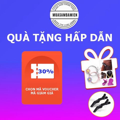 Máy Kẹp Tóc Hàn Quốc SH201 - Duỗi, Cúp, Uốn Tóc Đẹp, Có 5 Mức Nhiệt - Tặng Kèm Kẹp Tóc Tonny