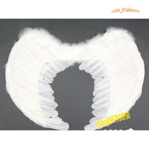 Bộ phụ kiện chụp ảnh cho bé gái - Đôi cánh thiên thần đáng yêu cùng băng đô cài tóc - Quà tặng cho trẻ sơ sinh