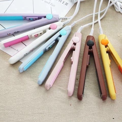 Máy Là ,Ép,Uốn ,Duỗi Tóc Mini Tiện Lợi,Nhỏ Gọn.