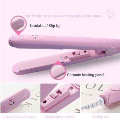 Máy Là ,Ép,Uốn ,Duỗi Tóc Mini Tiện Lợi,Nhỏ Gọn.