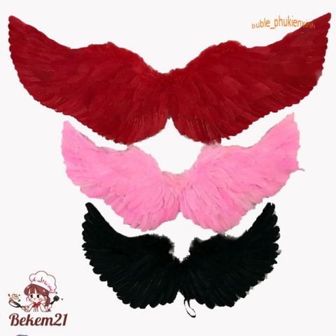 Cánh Thiên Thần Cosplay Lông Vũ - Phụ Kiện Thời Trang Tiệc Tùng Cho Người Lớn Và Trẻ Em - Cánh Tiên Độc Đáo Hấp Dẫn