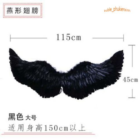 Cánh Thiên Thần Cosplay Lông Vũ - Phụ Kiện Thời Trang Tiệc Tùng Cho Người Lớn Và Trẻ Em - Cánh Tiên Độc Đáo Hấp Dẫn