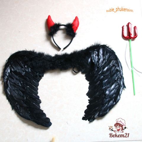 Cánh Thiên Thần Cosplay Lông Vũ - Phụ Kiện Thời Trang Tiệc Tùng Cho Người Lớn Và Trẻ Em - Cánh Tiên Độc Đáo Hấp Dẫn