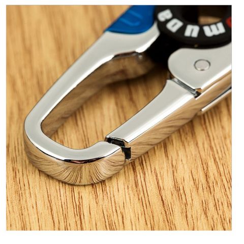Móc Khóa Inox Cao Cấp OMUDA Chống Gỉ & Xước - Phụ Kiện Sang Trọng Dành Cho Phái Mạnh, Hộp Quà Tặng Nguyệt Bảo
