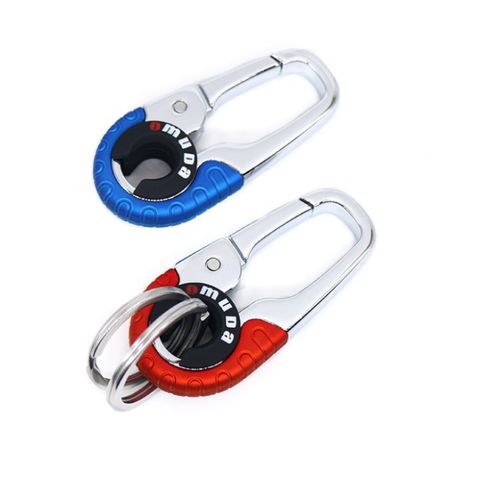 Móc Khóa Inox Cao Cấp OMUDA Chống Gỉ & Xước - Phụ Kiện Sang Trọng Dành Cho Phái Mạnh, Hộp Quà Tặng Nguyệt Bảo