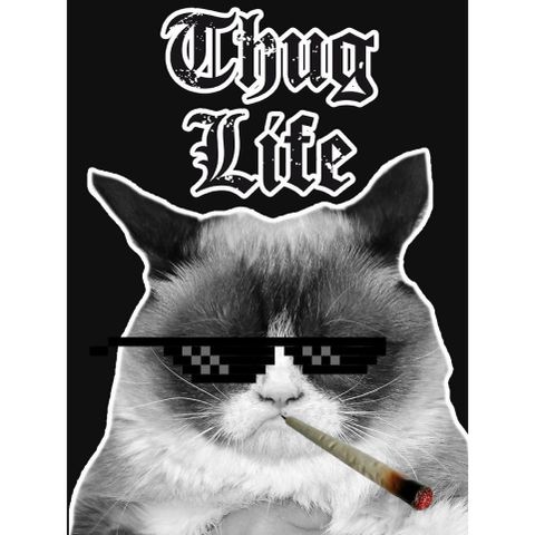 Kính Thug Life 8Bit Chất Lượng Cao - Kính Mát Thời Trang Dành Cho Nam Nữ, Phong Cách Độc Đáo, Thiết Kế Cute, Hot Trend 2023