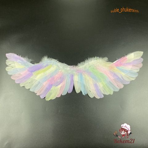 Cánh Thiên Thần Trắng Cosplay Halloween - Phụ Kiện Độc Đáo Cho Tiệc Tùng, TikTok, Chụp Ảnh - Lông Vũ An Toàn, Thân Thiện Môi Trường