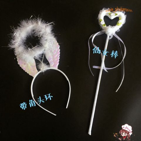 Cánh Thiên Thần Trắng Cosplay Halloween - Phụ Kiện Độc Đáo Cho Tiệc Tùng, TikTok, Chụp Ảnh - Lông Vũ An Toàn, Thân Thiện Môi Trường