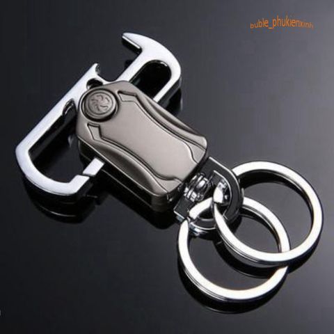 Móc Khóa Spinner Đa Năng Thép Không Gỉ - Mở Nắp Chai Cao Cấp Làm Đẹp Cho Xe Máy, Ô Tô - Phụ Kiện Sang Trọng Nhật Bản