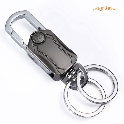 Móc Khóa Spinner Đa Năng Thép Không Gỉ - Mở Nắp Chai Cao Cấp Làm Đẹp Cho Xe Máy, Ô Tô - Phụ Kiện Sang Trọng Nhật Bản