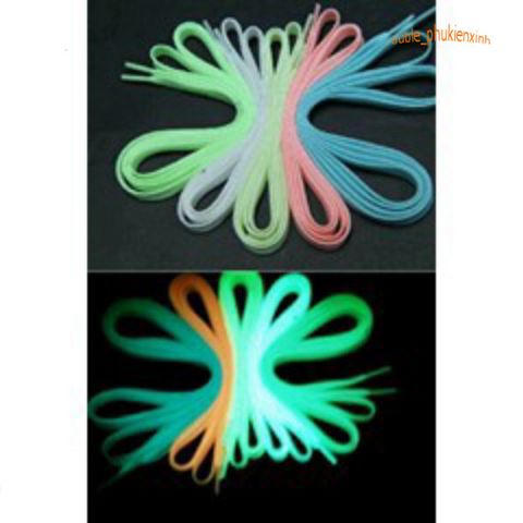Dây Giày Phát Sáng Dạ Quang Độc Đáo - Nhiều Màu Sắc 60CM/70CM/80CM Cho Giày Thể Thao, Thời Trang Sành Điệu, Phát Sáng Trong Đêm
