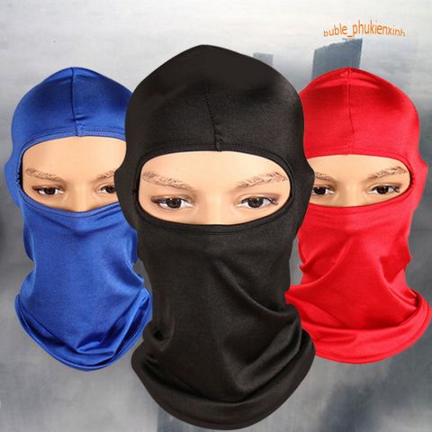 Khẩu Trang Ninja Trùm Đầu Bảo Vệ - Khẩu Trang Phượt Thời Trang, Chống Bụi, Giữ Ấm Tốt, Dành Cho Tín Đồ Xê Dịch