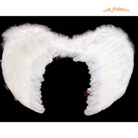 Đôi Cánh Thiên Thần Cosplay Trắng Cho Bé - 7 Kích Cỡ Phù Hợp Biểu Diễn, Hóa Trang, Chụp Ảnh Tiệc Tùng