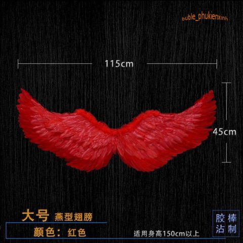 Cánh Thiên Thần Led Dễ Thương Cho Bé Gái - Trang Phục Hóa Trang Halloween, Trung Thu, Noel Thích Hợp