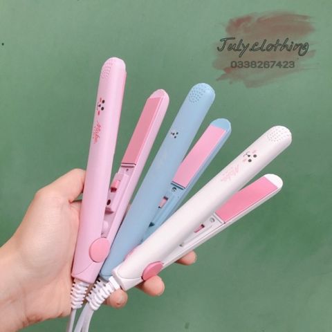 Máy Uốn Tóc Mini Gọn Nhẹ - Thiết Bị Làm Đẹp Tóc Tiện Lợi Cho Nàng - Dễ Dàng Để Vào Túi Xách, Không Gây Hư Tổn Tóc