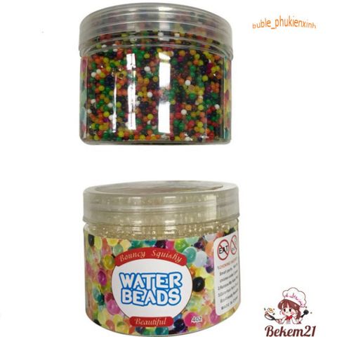 Hạt Tinh Thể Slime 200g - Hạt Nở Trồng Cây Không Đất, Trang Trí Lọ Hoa Nhiều Màu Sắc Rực Rỡ, Dễ Dàng Sử Dụng