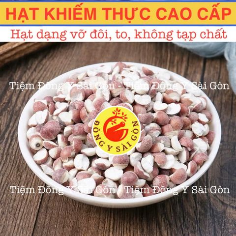 Khiếm Thực Cao Cấp Hột Tách Đôi 100g - Thực Phẩm Bổ Thận, Tráng Dương, Hỗ Trợ Sức Khỏe Nam Giới