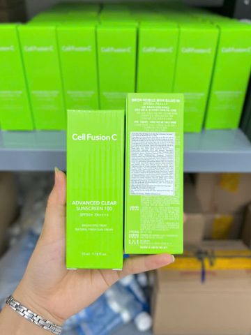 Kem Chống Nắng Cell Fusion C Nâng Tông Da SPF50+/PA++++ - Chống Nắng và Dưỡng Da Tươi Sáng 50ml Hàn Quốc