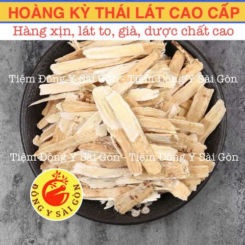 Hoàng Kỳ Thượng Hạng Thái Lát 100g - Thực Phẩm Khô Hỗ Trợ Sức Khỏe và Tăng Cường Đề Kháng