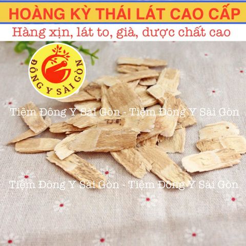 Hoàng Kỳ Thượng Hạng Thái Lát 100g - Thực Phẩm Khô Hỗ Trợ Sức Khỏe và Tăng Cường Đề Kháng