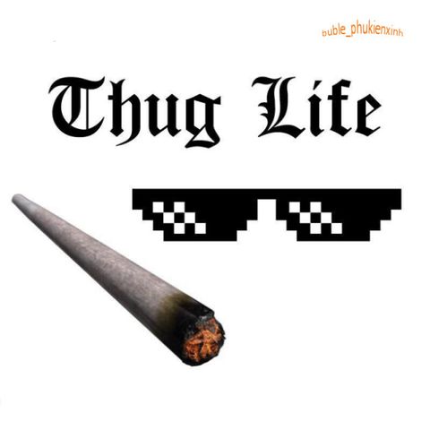 Kính Thug Life 8Bit - Kính Chống Bụi Thời Trang Cho Nam Nữ, Phong Cách Ngầu, Hot Trend 2018