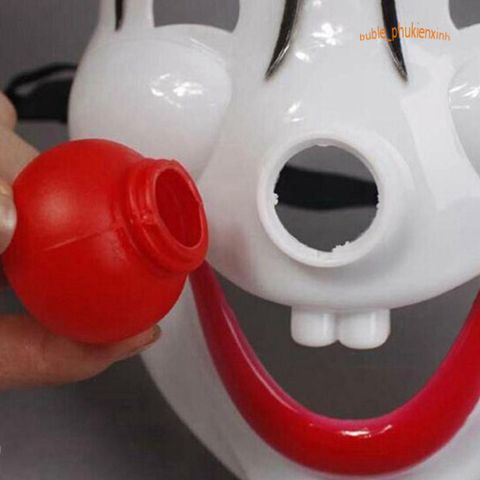 Mặt Nạ Chú Hề Mũi Đỏ Hài Hước - Phụ Kiện Halloween Độc Đáo Cho Lễ Hội, Biểu Diễn Sân Khấu, Hóa Trang Thú Vị