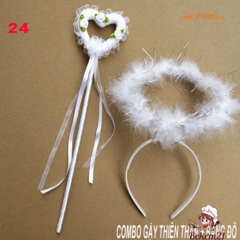 Cánh Thiên Thần Lông Vũ 3D - Phụ Kiện Hóa Trang Halloween Thời Trang Độc Đáo Cho Cosplay Và Tiệc Tùng
