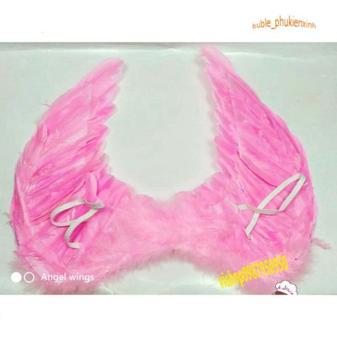 Băng Đô Cánh Lông Vũ Trắng Thiên Thần Cho Bé Gái - Phụ Kiện Hóa Trang Halloween Dễ Thương, Cosplay Tiệc Tùng