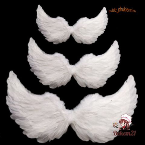 Đôi Cánh Thiên Thần Cosplay Trắng cho Bé - Trang Phục Hóa Trang Tiệc Tùng 27 Cỡ, Hoàn Hảo cho Biểu Diễn và Chụp Ảnh Sự Kiện